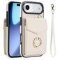Ring Holder RFID Card Slot Phone Case, For iPhone 17 Pro Max, For iPhone 17 Pro, For iPhone 17, For iPhone Air