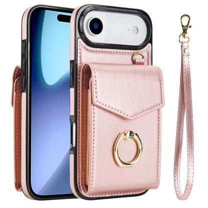 Ring Holder RFID Card Slot Phone Case, For iPhone 17 Pro Max, For iPhone 17 Pro, For iPhone 17, For iPhone Air