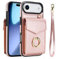 Ring Holder RFID Card Slot Phone Case, For iPhone 17 Pro Max, For iPhone 17 Pro, For iPhone 17, For iPhone Air