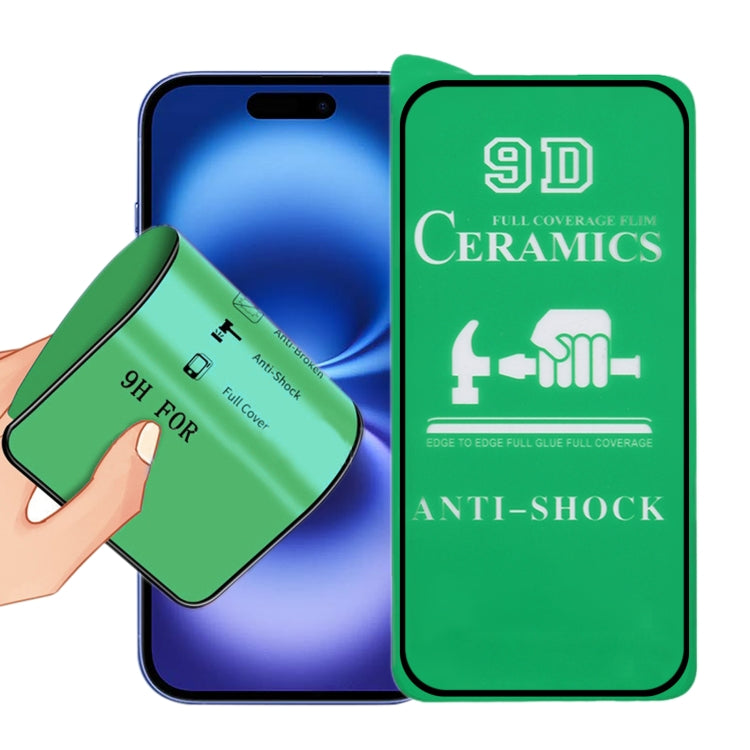 9D Full Screen Full Glue Ceramic Film, For iPhone 17 Pro Max, For iPhone 17 Pro, For iPhone 17, For iPhone Air, For iPhone 16 Pro Max, For iPhone 16 Pro, For iPhone 16 Plus, For iPhone 16, For iPhone 15 Pro Max, For iPhone 15 Pro, For iPhone 15 Plus���...