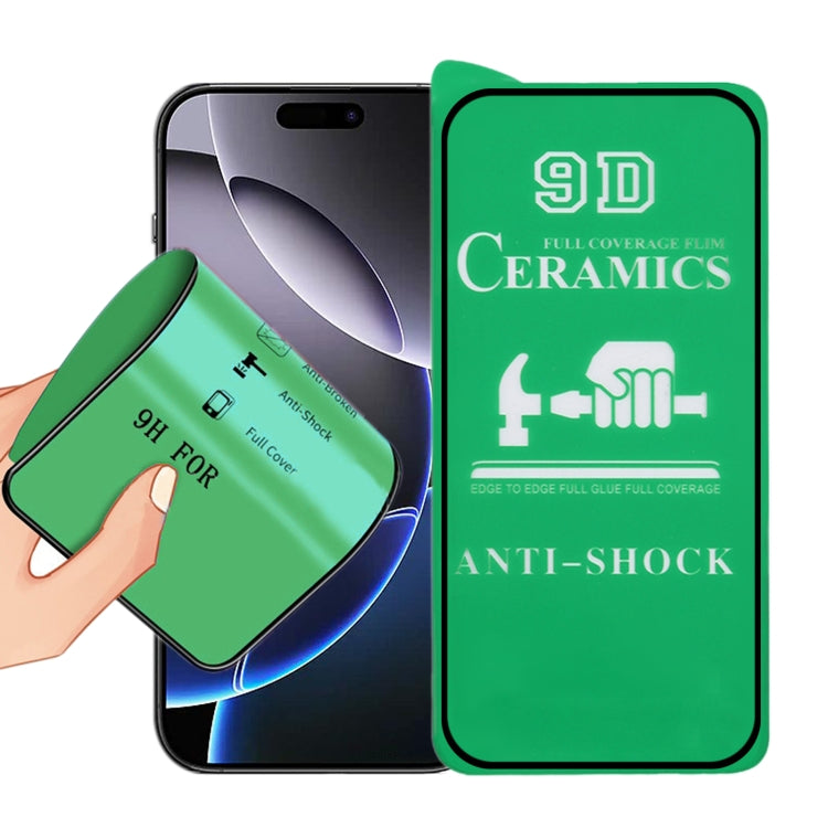 9D Full Screen Full Glue Ceramic Film, For iPhone 17 Pro Max, For iPhone 17 Pro, For iPhone 17, For iPhone Air, For iPhone 16 Pro Max, For iPhone 16 Pro, For iPhone 16 Plus, For iPhone 16, For iPhone 15 Pro Max, For iPhone 15 Pro, For iPhone 15 Plus���...