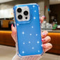 Glitter Powder 3-in-1 TPU + PC Phone Case, For iPhone 16 Pro Max, For iPhone 16 Pro, For iPhone 16 Plus, For iPhone 16, For iPhone 15 Pro Max, For iPhone 15 Pro