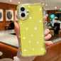Glitter Powder 3-in-1 TPU + PC Phone Case, For iPhone 16 Pro Max, For iPhone 16 Pro, For iPhone 16 Plus, For iPhone 16, For iPhone 15 Pro Max, For iPhone 15 Pro