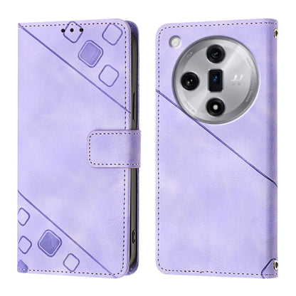 Skin-feel Embossed Leather Phone Case, Series 1