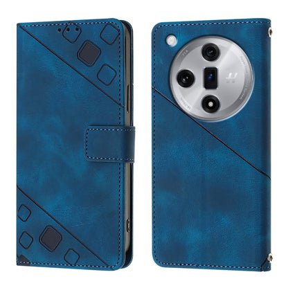 Skin-feel Embossed Leather Phone Case, Series 1