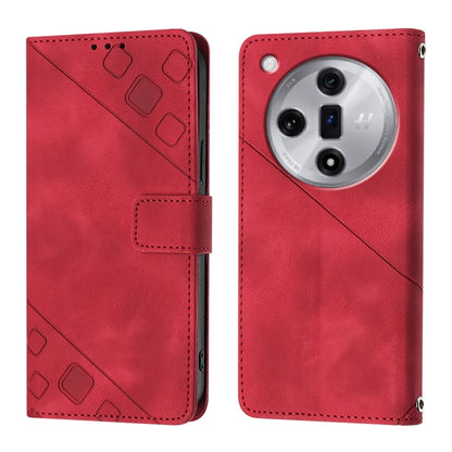 Skin-feel Embossed Leather Phone Case, Series 1