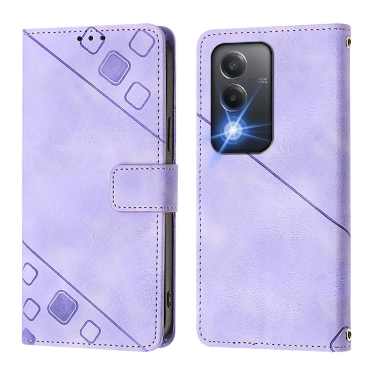 Skin-feel Embossed Leather Phone Case, Series 1