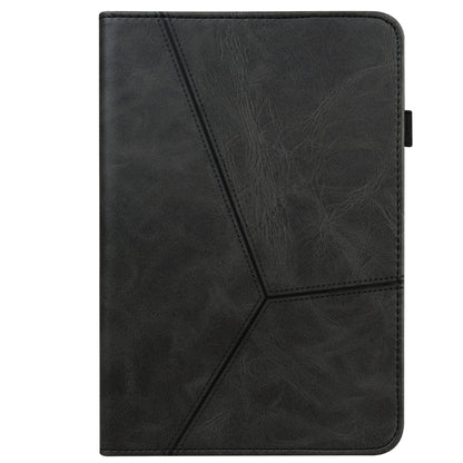 Solid Color Stripe Embossed Leather Tablet Case, For Samsung Galaxy Tab S9+ / S9 FE+, For Samsung Galaxy Tab S9 / S9 FE, For Samsung Galaxy Tab A9+, For Samsung Galaxy Tab A9