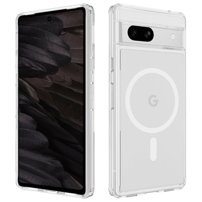 MagSafe Clear Acrylic PC Hybrid TPU Phone Case, For Google Pixel 10a, For Google Pixel 10 Pro XL, For Google Pixel 10 Pro, For Google Pixel 10, For Google Pixel 9a, For Google Pixel 9 Pro XL, For Google Pixel 9 Pro, For Google Pixel 9, For Google Pixel...