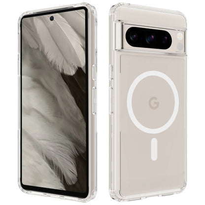 MagSafe Clear Acrylic PC Hybrid TPU Phone Case, For Google Pixel 10a, For Google Pixel 10 Pro XL, For Google Pixel 10 Pro, For Google Pixel 10, For Google Pixel 9a, For Google Pixel 9 Pro XL, For Google Pixel 9 Pro, For Google Pixel 9, For Google Pixel...