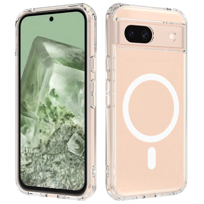 MagSafe Clear Acrylic PC Hybrid TPU Phone Case, For Google Pixel 10a, For Google Pixel 10 Pro XL, For Google Pixel 10 Pro, For Google Pixel 10, For Google Pixel 9a, For Google Pixel 9 Pro XL, For Google Pixel 9 Pro, For Google Pixel 9, For Google Pixel...