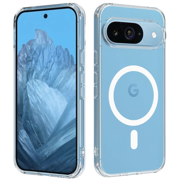 MagSafe Clear Acrylic PC Hybrid TPU Phone Case, For Google Pixel 10a, For Google Pixel 10 Pro XL, For Google Pixel 10 Pro, For Google Pixel 10, For Google Pixel 9a, For Google Pixel 9 Pro XL, For Google Pixel 9 Pro, For Google Pixel 9, For Google Pixel...