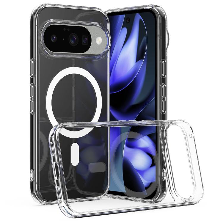 MagSafe Clear Acrylic PC Hybrid TPU Phone Case, For Google Pixel 11 Pro XL, For Google Pixel 11, For Google Pixel 11 Pro, For Google Pixel 10a, For Google Pixel 10 Pro XL, For Google Pixel 10 Pro, For Google Pixel 10, For Google Pixel 9a               ...
