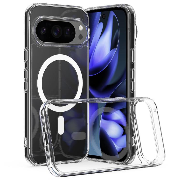 MagSafe Clear Acrylic PC Hybrid TPU Phone Case, For Google Pixel 10a, For Google Pixel 10 Pro XL, For Google Pixel 10 Pro, For Google Pixel 10, For Google Pixel 9a, For Google Pixel 9 Pro XL, For Google Pixel 9 Pro, For Google Pixel 9, For Google Pixel...