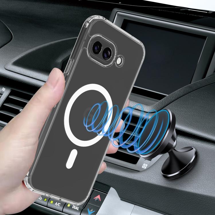 MagSafe Clear Acrylic PC Hybrid TPU Phone Case, For Google Pixel 10a, For Google Pixel 10 Pro XL, For Google Pixel 10 Pro, For Google Pixel 10, For Google Pixel 9a, For Google Pixel 9 Pro XL, For Google Pixel 9 Pro, For Google Pixel 9, For Google Pixel...