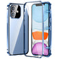 Magnetic Double-buckle HD Tempered Glass Phone Case, For iPhone 11 Pro Max, For iPhone 11, For iPhone 11 Pro