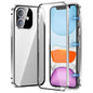 Magnetic Double-buckle HD Tempered Glass Phone Case, For iPhone 11 Pro Max, For iPhone 11, For iPhone 11 Pro