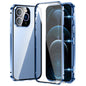 Magnetic Double-buckle HD Tempered Glass Phone Case, For iPhone 13, For iPhone 12, For iPhone 12 Pro Max, For iPhone 12 Pro