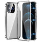 Magnetic Double-buckle HD Tempered Glass Phone Case, For iPhone 13, For iPhone 12, For iPhone 12 Pro Max, For iPhone 12 Pro