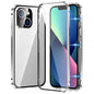 Magnetic Double-buckle HD Tempered Glass Phone Case, For iPhone 13, For iPhone 12, For iPhone 12 Pro Max, For iPhone 12 Pro