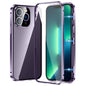 Magnetic Double-buckle HD Tempered Glass Phone Case, For iPhone 15 Plus, For iPhone 15, For iPhone 13 Pro Max, For iPhone 13 Pro