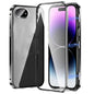 Magnetic Double-buckle HD Tempered Glass Phone Case, For iPhone 17e / 16e, For iPhone 17, For iPhone 16 Pro Max, For iPhone 16 Pro