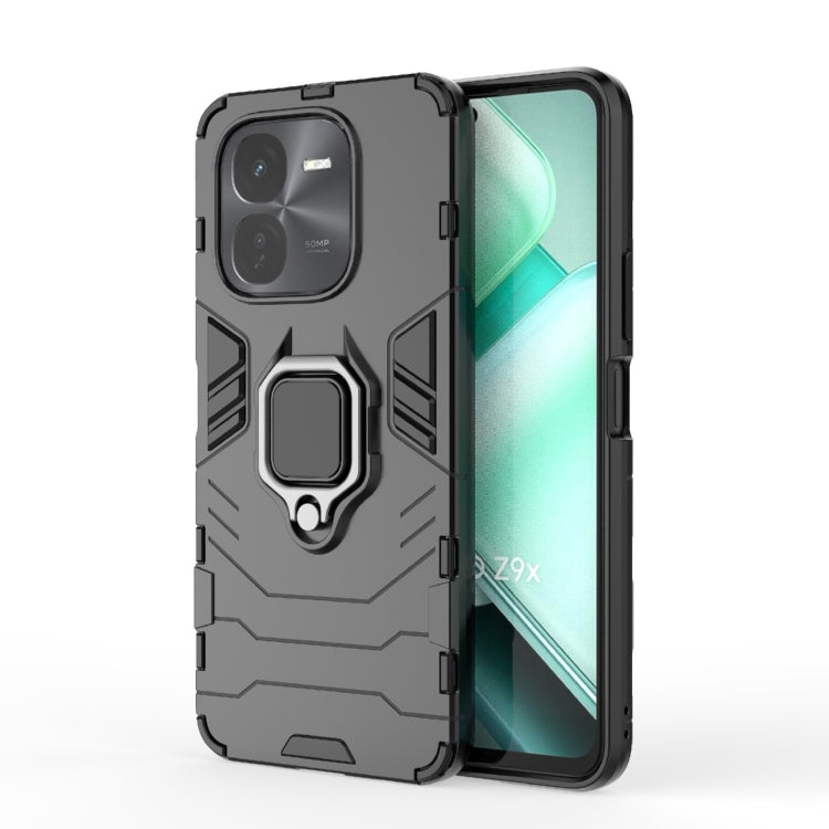 Shockproof PC + TPU Holder Phone Case