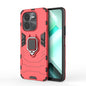 Shockproof PC + TPU Holder Phone Case