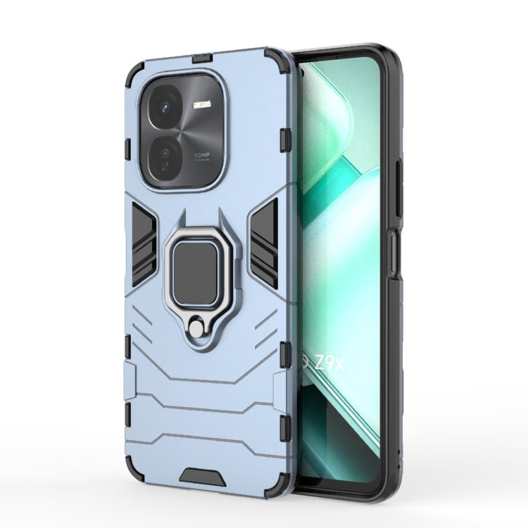 Shockproof PC + TPU Holder Phone Case