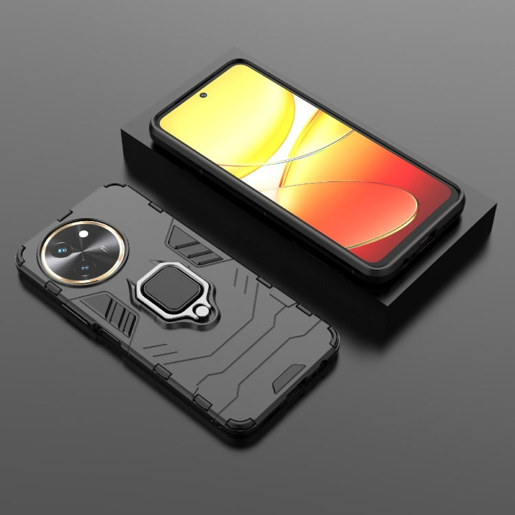 Shockproof PC + TPU Holder Phone Case, For vivo T3X 5G, For vivo iQOO Z9 Turbo 5G, For vivo Y03 4G Global, For vivo iQOO Neo9 Pro / Neo9, For vivo Y200e / Y100 IDN, For vivo S18E 5G, For vivo S18 5G, For vivo Y27 4G/Y35+
