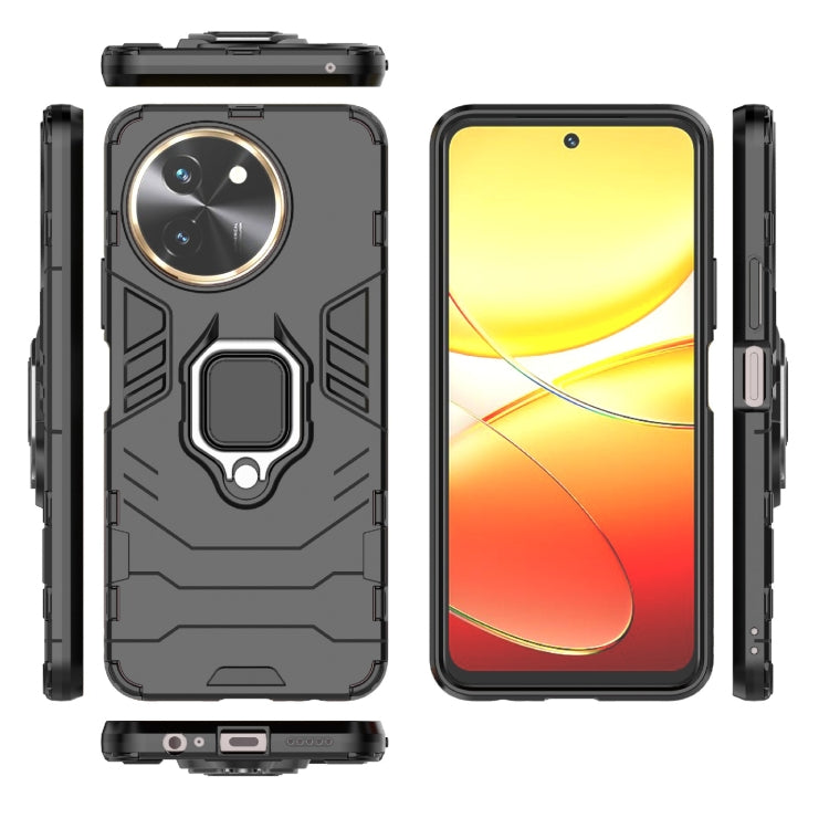 Shockproof PC + TPU Holder Phone Case, For vivo T3X 5G, For vivo iQOO Z9 Turbo 5G, For vivo Y03 4G Global, For vivo iQOO Neo9 Pro / Neo9, For vivo Y200e / Y100 IDN, For vivo S18E 5G, For vivo S18 5G, For vivo Y27 4G/Y35+