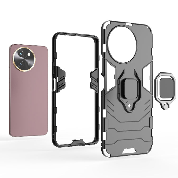 Shockproof PC + TPU Holder Phone Case, For vivo T3X 5G, For vivo iQOO Z9 Turbo 5G, For vivo Y03 4G Global, For vivo iQOO Neo9 Pro / Neo9, For vivo Y200e / Y100 IDN, For vivo S18E 5G, For vivo S18 5G, For vivo Y27 4G/Y35+