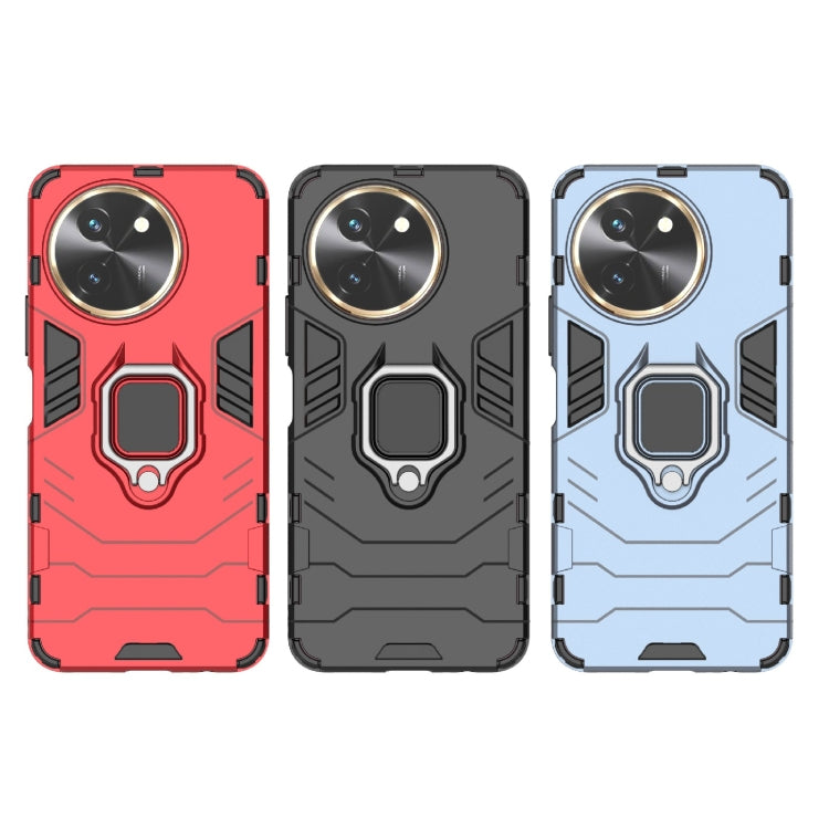 Shockproof PC + TPU Holder Phone Case, For vivo T3X 5G, For vivo iQOO Z9 Turbo 5G, For vivo Y03 4G Global, For vivo iQOO Neo9 Pro / Neo9, For vivo Y200e / Y100 IDN, For vivo S18E 5G, For vivo S18 5G, For vivo Y27 4G/Y35+