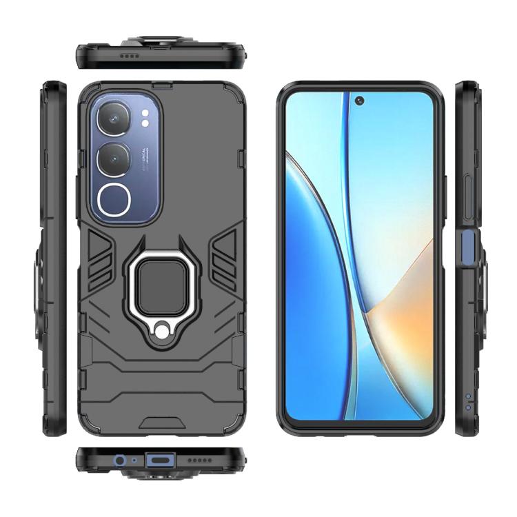 Shockproof PC + TPU Holder Phone Case