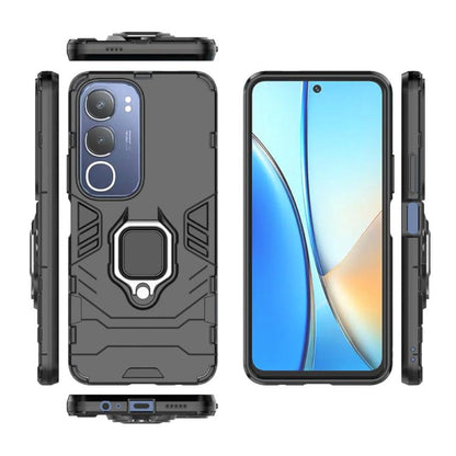 Shockproof PC + TPU Holder Phone Case