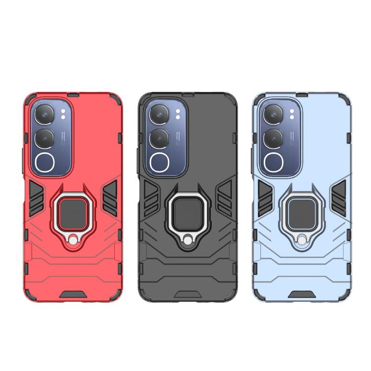 Shockproof PC + TPU Holder Phone Case