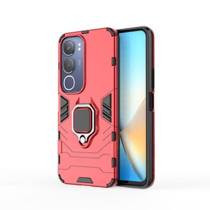 Shockproof PC + TPU Holder Phone Case