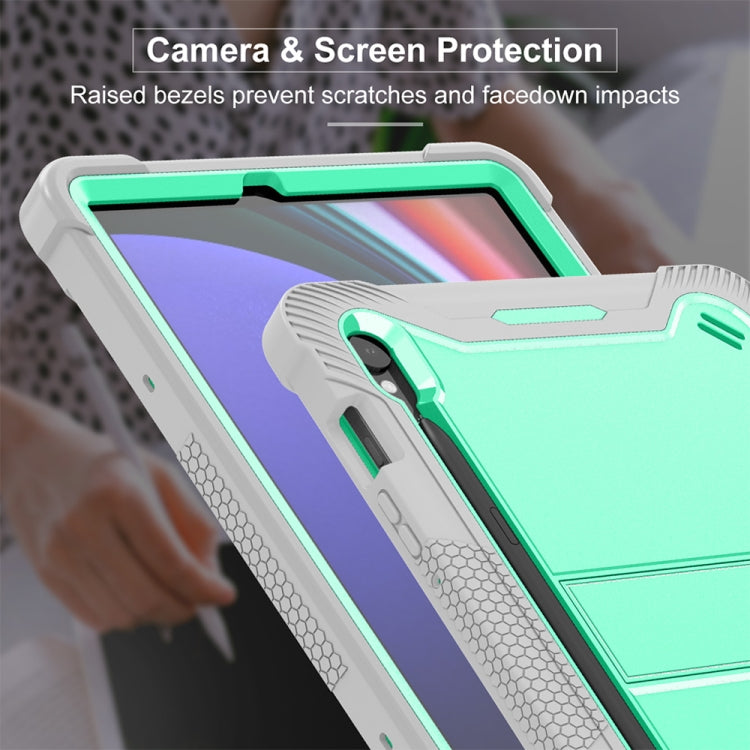 Shockproof Silicone Hybrid PC Tablet Case with Holder