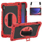 360 Degree Rotation PC Contrast Silicone Tablet Case