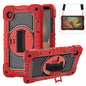 360 Degree Rotation PC Contrast Silicone Tablet Case