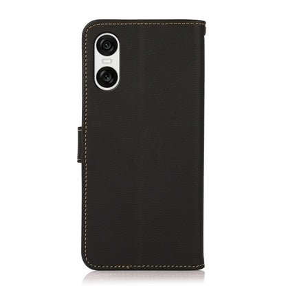 KHAZNEH Custer Genuine Leather RFID Phone Case