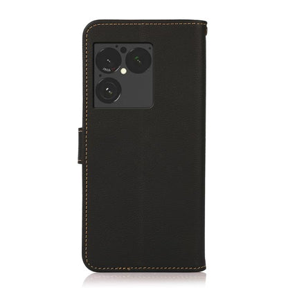 KHAZNEH Custer Genuine Leather RFID Phone Case, For Sony Xperia 1 VIII, For Sony Xperia 10 VI, For Sony Xperia 1 VI, For Sony Xperia 5 V
