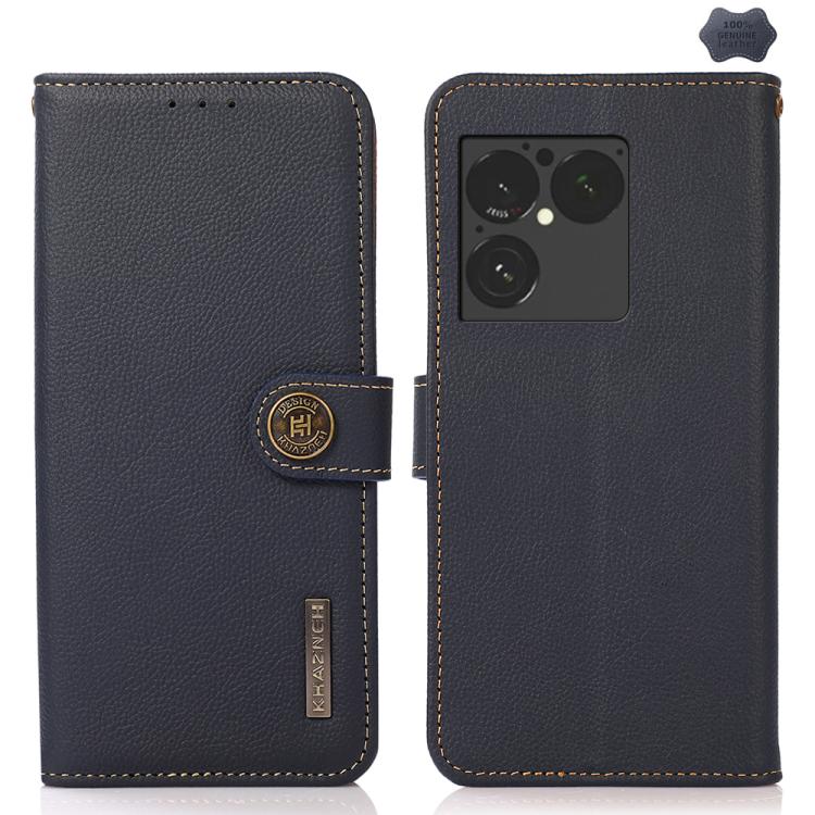 KHAZNEH Custer Genuine Leather RFID Phone Case, For Sony Xperia 1 VIII, For Sony Xperia 10 VI, For Sony Xperia 1 VI, For Sony Xperia 5 V