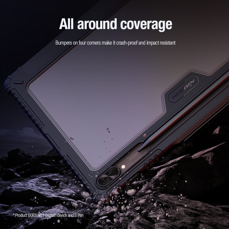 NILLKIN Bumper Pro Multi-angle Folding Style Tablet Leather Case, For Samsung Galaxy Tab S9 Ultra