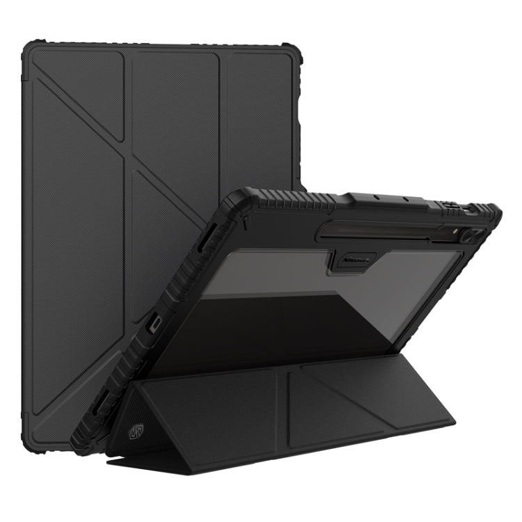 NILLKIN Bumper Pro Multi-angle Folding Style Tablet Leather Case, For Samsung Galaxy Tab S9 Ultra