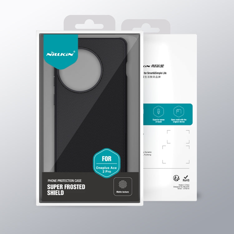NILLKIN Frosted Shield Pro PC + TPU Phone Case, For OnePlus Ace 2 Pro