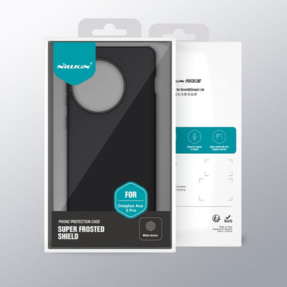 NILLKIN Frosted Shield Pro PC + TPU Phone Case, For OnePlus Ace 2 Pro