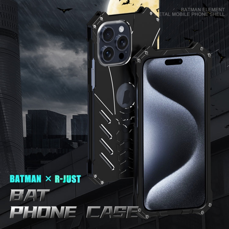 R-JUST Batman Metal Mobile Phone Protective Case