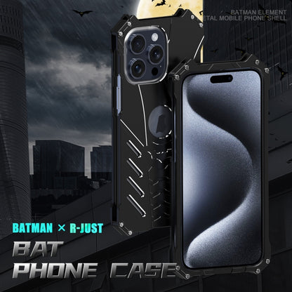 R-JUST Batman Metal Mobile Phone Protective Case