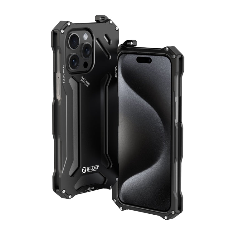 R-JUST RJ17 Shockproof Armor Metal Phone Case